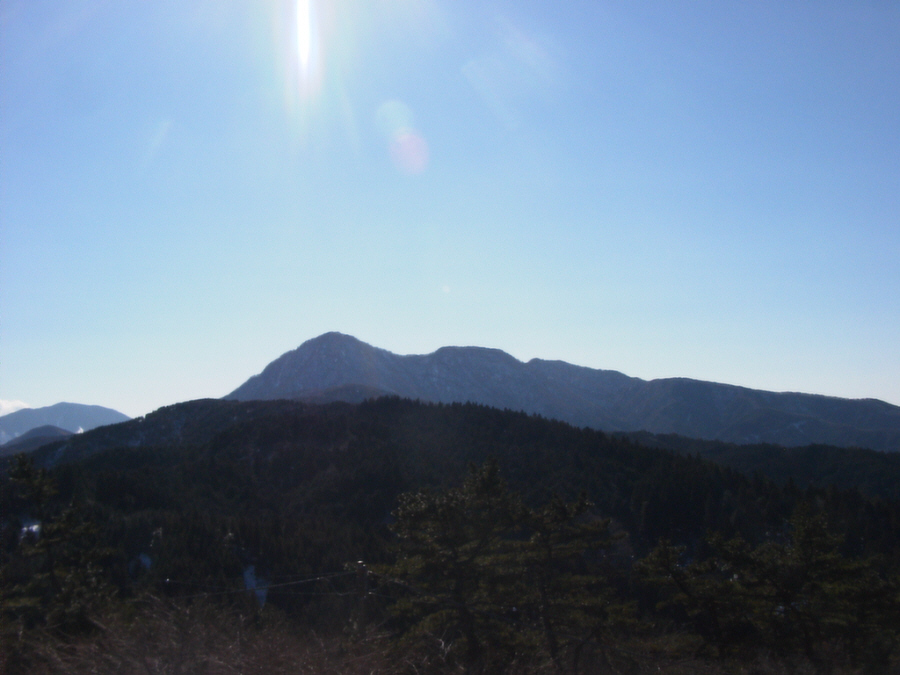 足柄峠から金時山