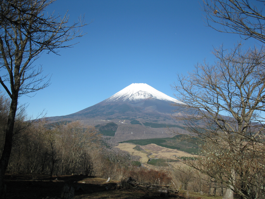 愛鷹山・黒岳から富士山