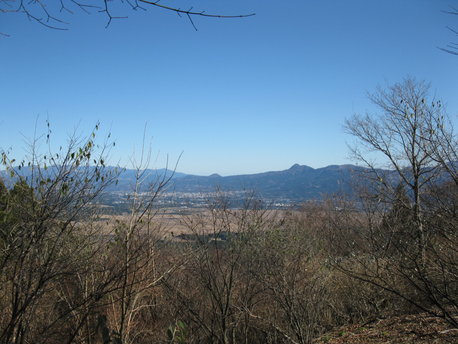 愛鷹山・黒岳から金時山、足柄峠方面