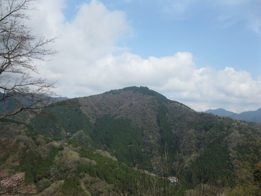 見城から鐘ヶ嶽